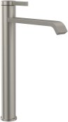 Villeroy & Boch Dawn Tall Single-Lever Basin Mixer - Matt Brushed Nickel